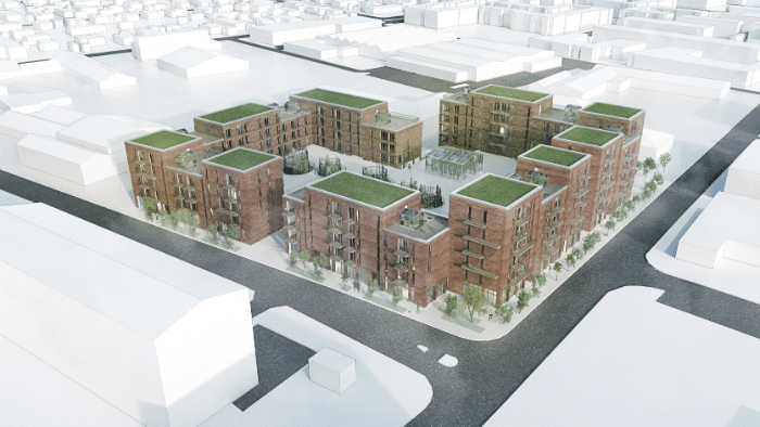 Visualisering Edvars & Edvars Arkitekter